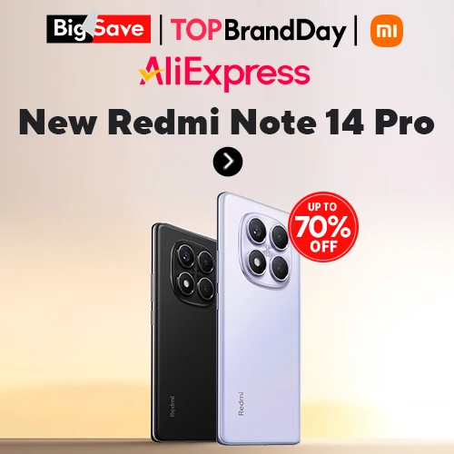 AliExpreess | 15-17.01.2025 Redmi Note 14