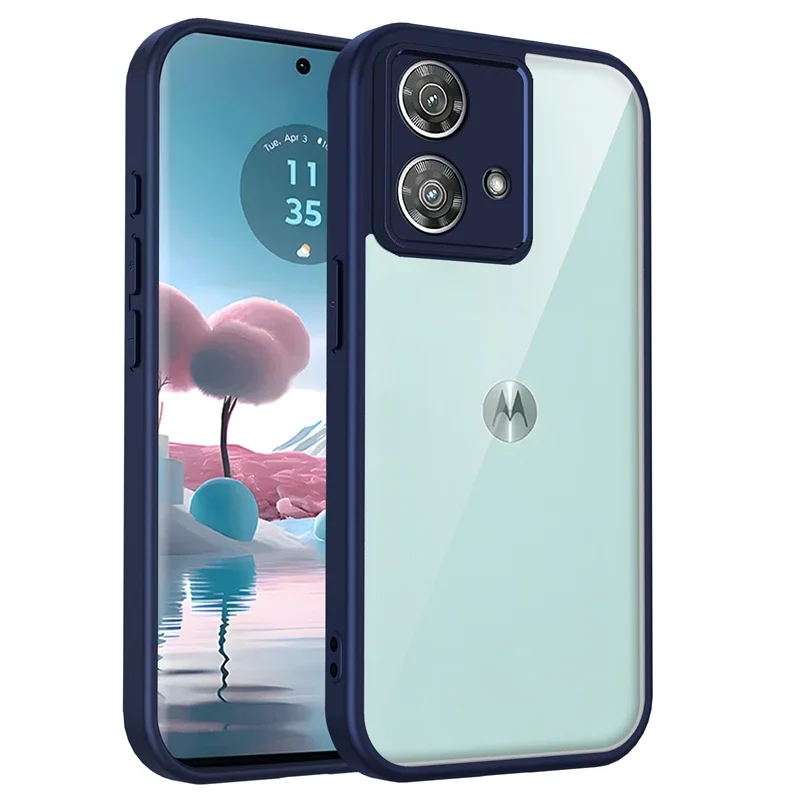 Clear Silicone Shockproof Phone Case with TPU Bumper