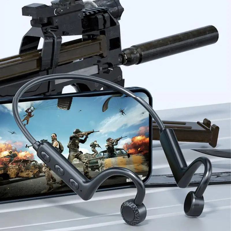 Ks19TwsBoneConductionEarphoneWirelessHeadphonesNeckbandSportsHeadsetHearingAid