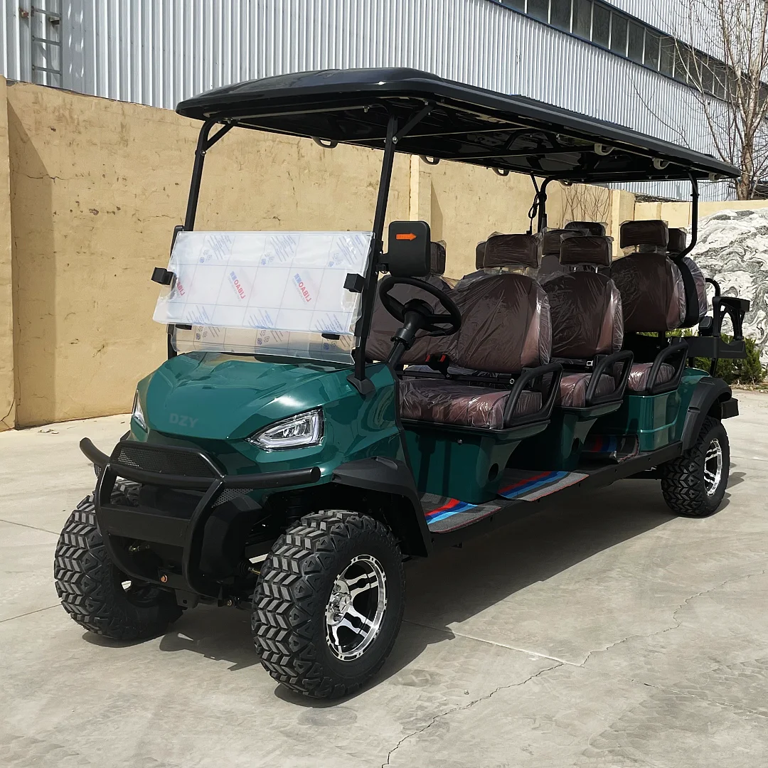 Chinese factory produces new 48V 2-seater electric golf cart off-road vehicle with free customization colors