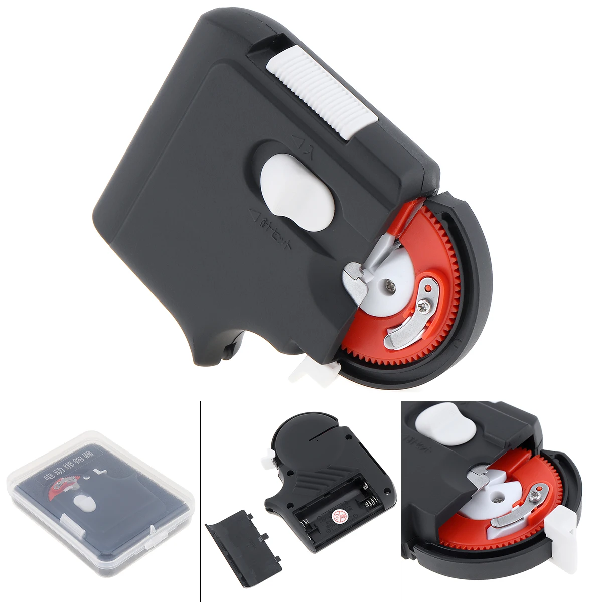 

Portable Electric Automatic Fishing Hook Tier Machine Fishing Accessories Tie Fast Hooks Line Tying Device Equipment