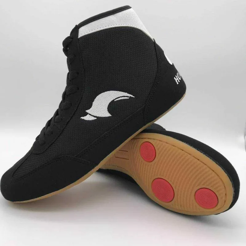 Kid Adult Wrestling Boxing Fighting Training Shoes martial arts shoes wrestling boots