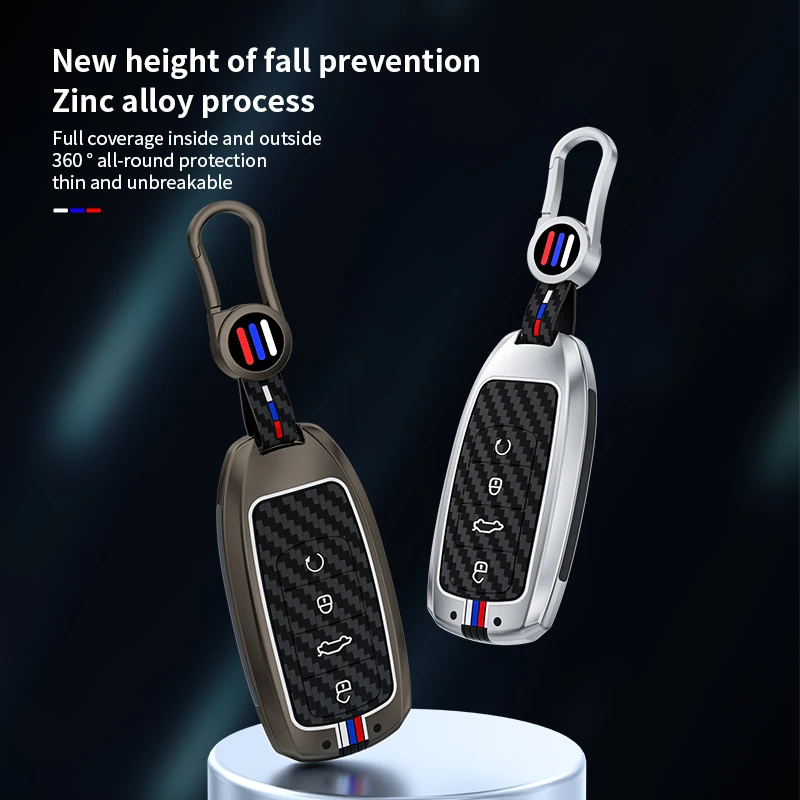 Premium Car Key Case Cover - Sleek Protective Fob Holder
