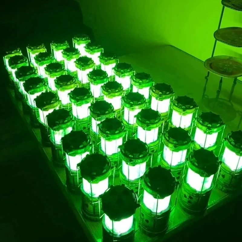 Mini Nuclear Reactor Lantern Toy Handheld Light Portable Retro Camping Light Home Outdoor Decoration Birthday Gift