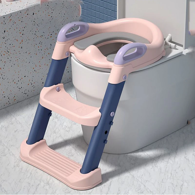 

Potty Training Ladder For Children Stair Baby Toilet Seat Cushion For Children's Chair Cover Toilet Ladder For Kids