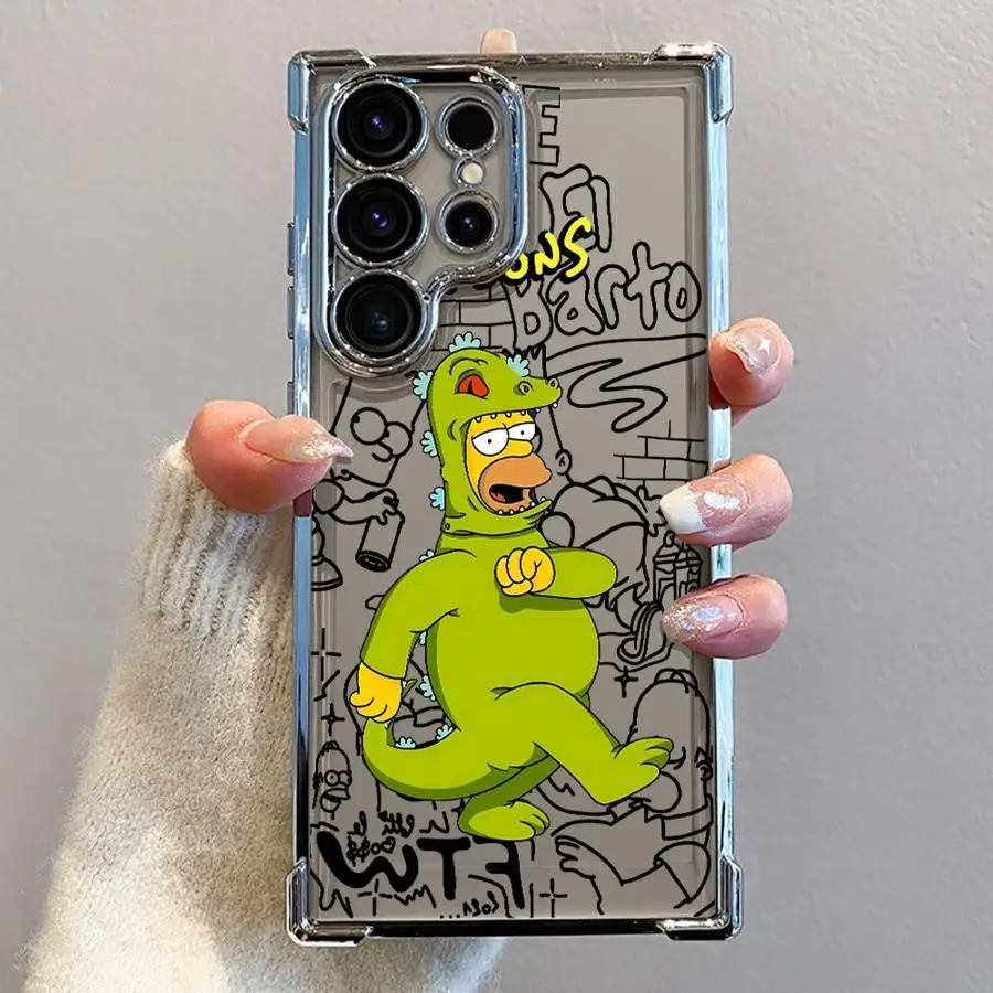 The Simpsons Cute Soft Phone Cover Case