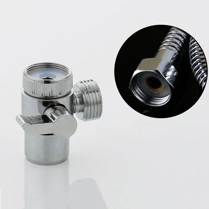 New Universal Faucet Switch Adapter Kitchen Sink Splitter Diverter Valve Water Tap Connector For Toilet Bidet Shower Bathroom 4