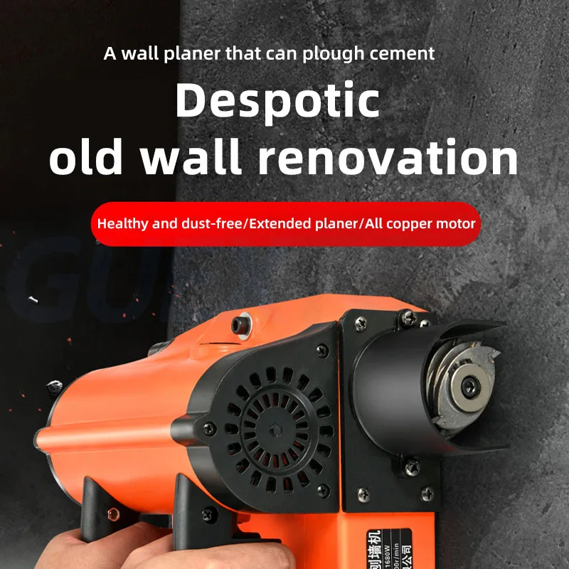 4280W Electric Planer Professional Portable No Dead Corner Vacuum Design Scraping White Ash Putty Concrete Wall Shovel Machine 3