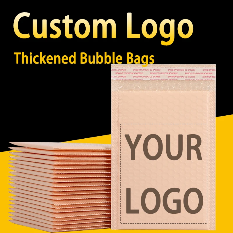 nude-pink-bubble-mailers-envelope-courier-bag-custom-mailing-bags-small-business-mail-shipping-supplies-delivery-bag-packaging