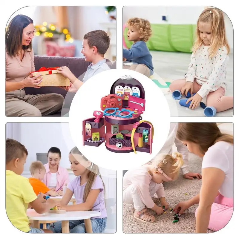 Toddler Pretend Playset Toddler Role-playing Boy Toys Educational Children Learning Play Kit For Children Ages 3-5 Years Old