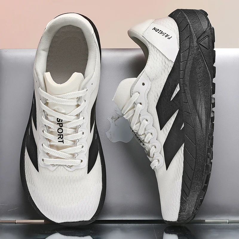 2026 Summer New Wide Fit Mesh Sneakers Breathable Lightweight Trendy Casual Shoes with Wide Toe Box for Daily Wear Sports 1