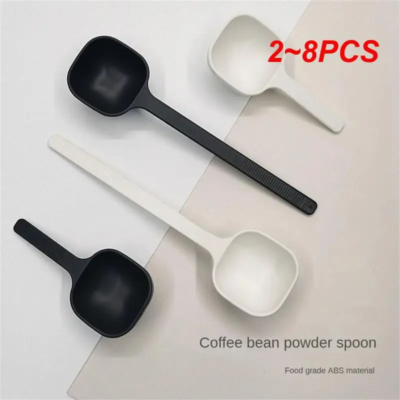 

2~8PCS Creative Measuring Coffee Scoop Antiskid Coffee Bean Spoon Coffee Measuring Tools Baking Tool Short/long Handle 9.5g For