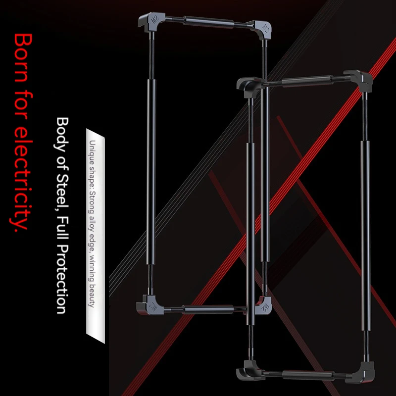 Metal Aluminum Alloy Frame  For IPhone 14 15 Pro Plus ProMax Adjustable Four-sided Protection Anti Drop Protection Ba