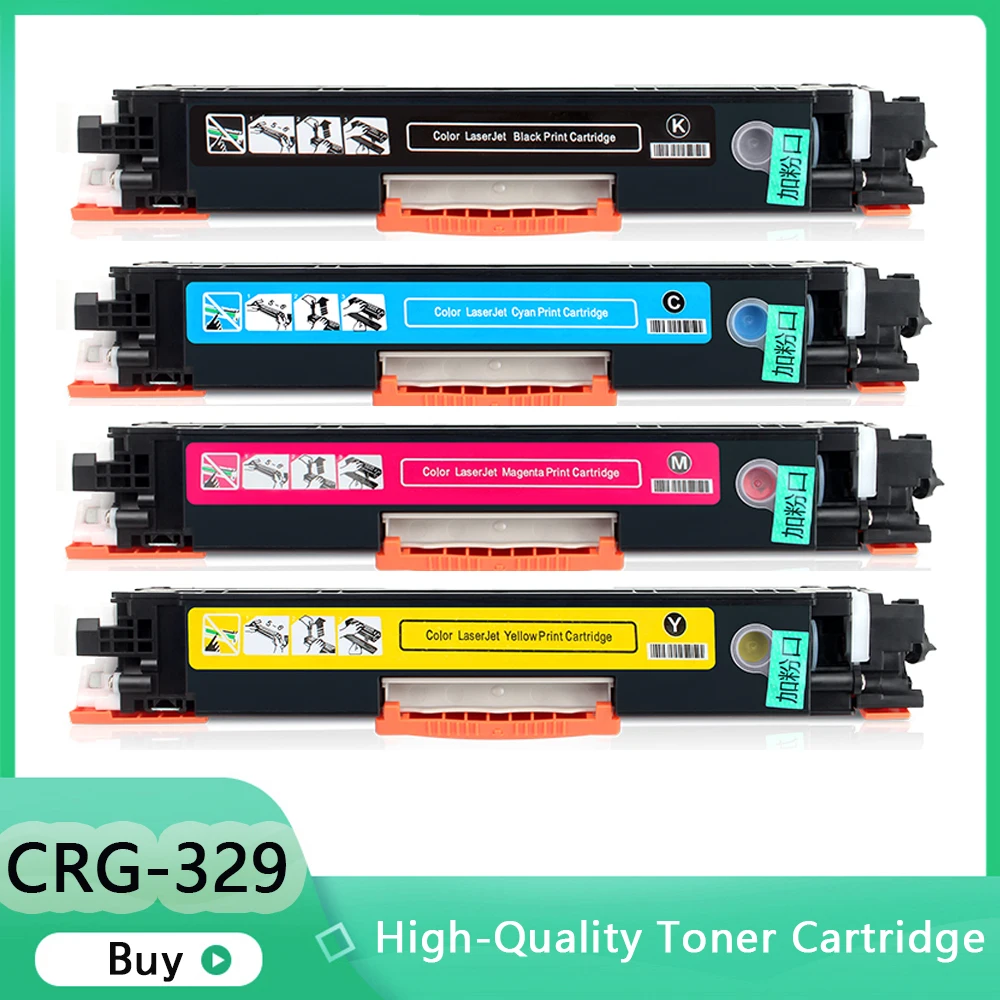 Cartucho de Toner Compatível para Canon 4pk Crg329 Crg329 Crg729 Lbp 7010c Lbp 7018c Lbp7010c Lbp-7018c Lbp-7010c Lbp-7018c