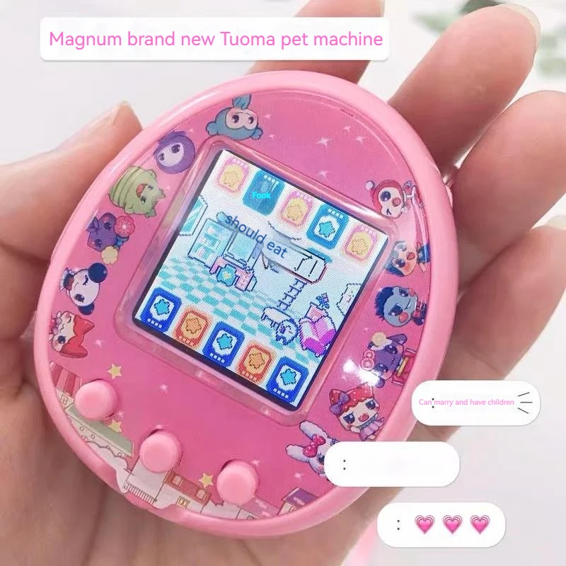 

Tamagotchis Funny Kids Electronic Pets Toys For Children Color Screen Usb Charge Interactive Virtual Pet For Kids Game Toy