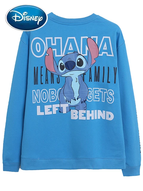 Sweat-Shirt à Capuche et Manches sulfpour Fille, Vêtement Décontracté avec  Imprimé Disney Stitch