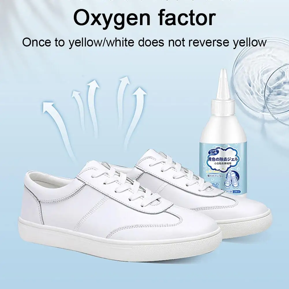 Powerful Foam Cleaner for White Sneakers Shoe Stain Remover & Whitener Water Free Sneaker Cleaner Spray