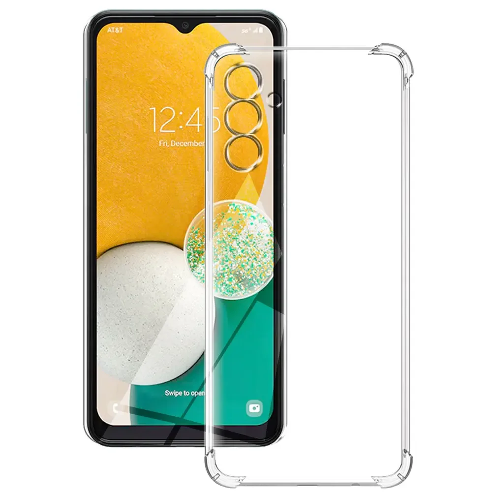 Shockproof Clear Silicone Soft Case - Durable Protective Back Cover
