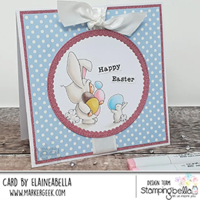 BUNDLE GIRL BUNNY RUBBER STAMP Scrapbook Diary Decoration Embossing Template DIY Greeting Card Handmade