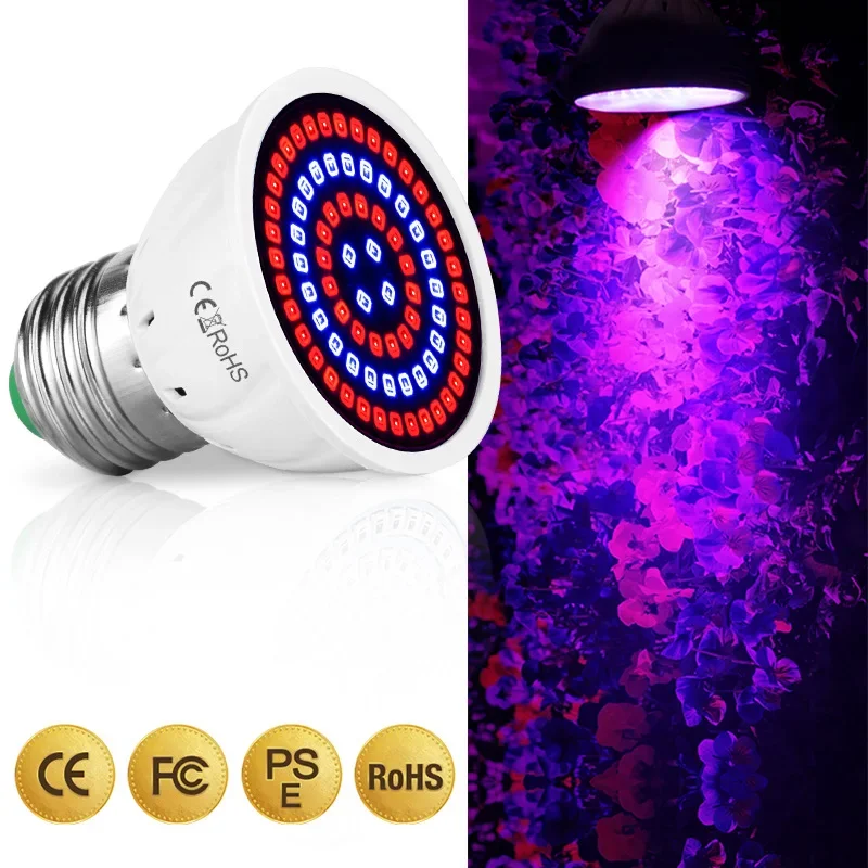 Full Spectrum E27 GU10 MR6 110V 220V LED Plant Grow Light Bulb Fitolampy Phyto Lamp For Indoor Garden Plants Flower Hydroponics 1 Full Spectrum E27 GU10 MR6 110V 220V LED Plant Grow Light Bulb Fitolampy Phyto Lamp For Indoor Garden Plants Flower Hydroponics