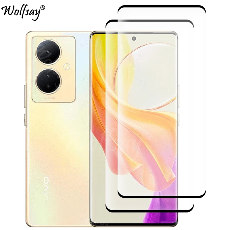 

Full Cover Tempered Glass For Vivo Y78 5G Screen Protector For Vivo Y78 5G Global Camera Glass For Vivo Y78 5G Glass 6.78 inch