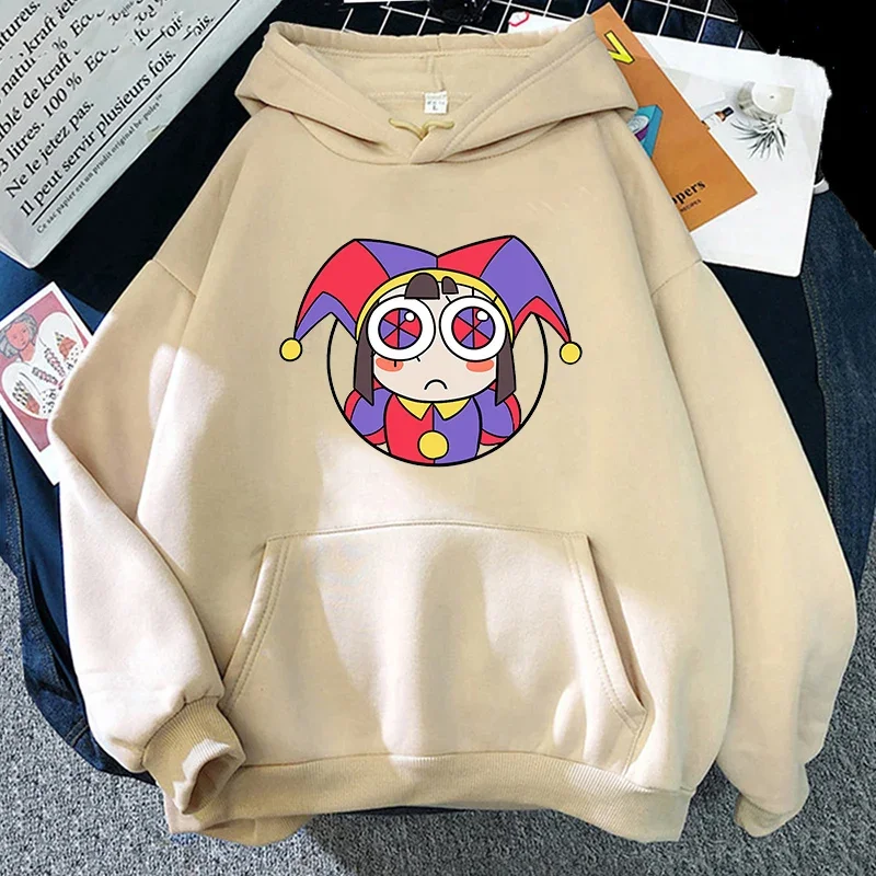 

2023 New THE AMAZING DIGITAL CIRCUS Pomni Hoodie Streetwear Woman Graphic Sweatshirt Casual Long Sleeve Winter Pullovers Clothes