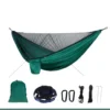 Portable Mosquito Net Nylon Camping Hammock with Waterproof Rain Fly Canopy Tarp  for Outdoor Hanging Bed Sleeping 3
