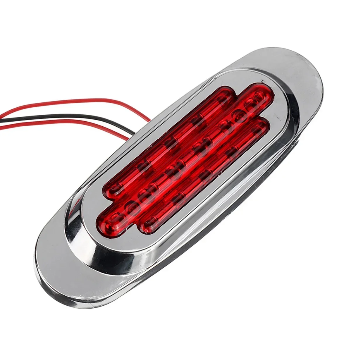 yifengshun 4 pezzi LED Indicatore di posizione laterale Luce anteriore Posteriore Luci di posizione laterale 12V per camion Camper Van Camion RV Indicatori di direzione(Ambra