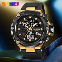 SKMEI Sports Watch Men's Military Electronic Watch Night Glow Waterproof Men's Dual Display Electronic Watch 2119 2