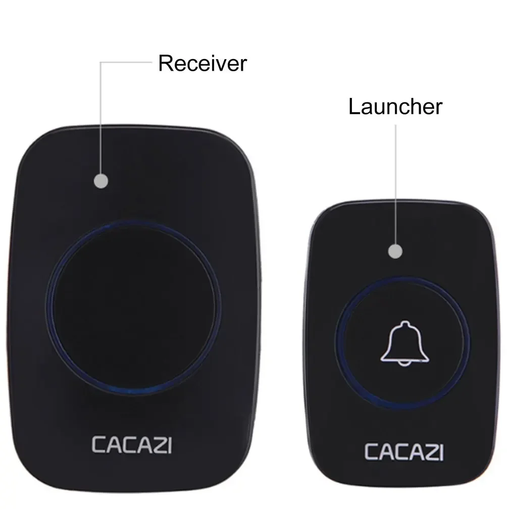 Home Welcome Smart Door Bell Waterproof Wireless Doorbell 60 Songs Home Welcome Chimes Ringtone 5 volume