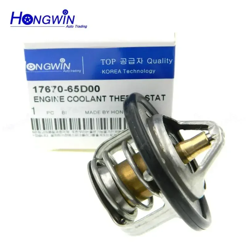 HYS Genuine No.17670-65D00 Coolant Engine Thermostat For Suzuki Jimny Grand Vitara Sx4 Wagonr 1767065d00 17670 77e00 I.453176637