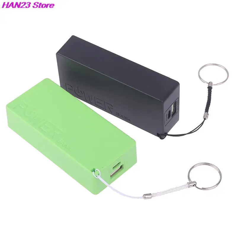 휴대용 USB 보조배터리 키트 보관 DIY 박스, 휴대폰 MP3 전자 충전용, 18650 보조배터리 배터리 충전기 케이스, 5V 1A, 1PC