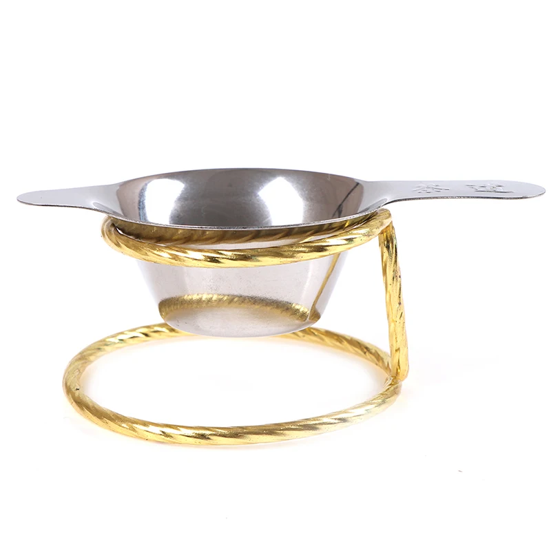 

1PC Stainless Steel Tea Filter Fine Mesh Tea Leaf Funnel Tea Strainer Accessories