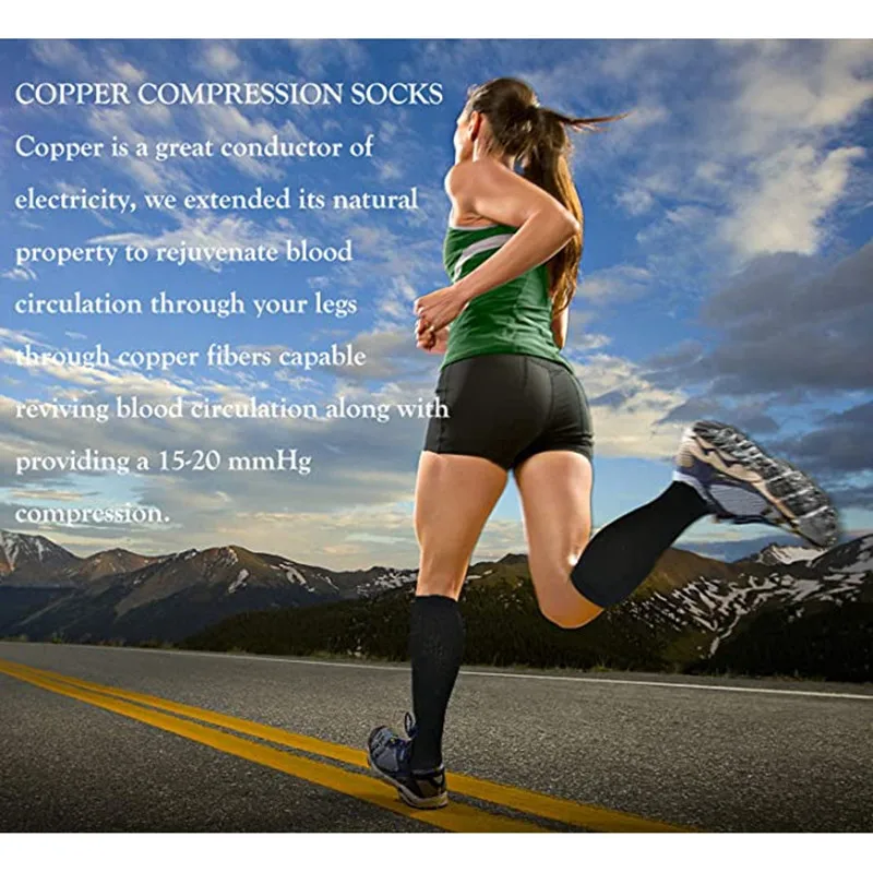 Knee High Compression Socks - Anti-Fatigue & Pain Relief