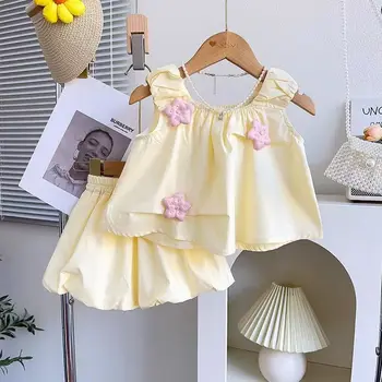 Girls 3D Floral Summer Set 1
