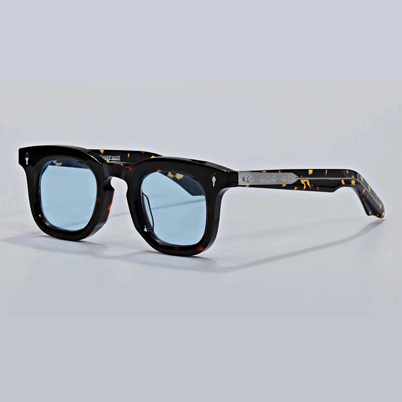 

DEVAUX jmm Sunglasses Men Acetate Round Retro Designer Luxury Brand Original Handmade Eyeglasses Women UV400 Outdoor Sun Glasses