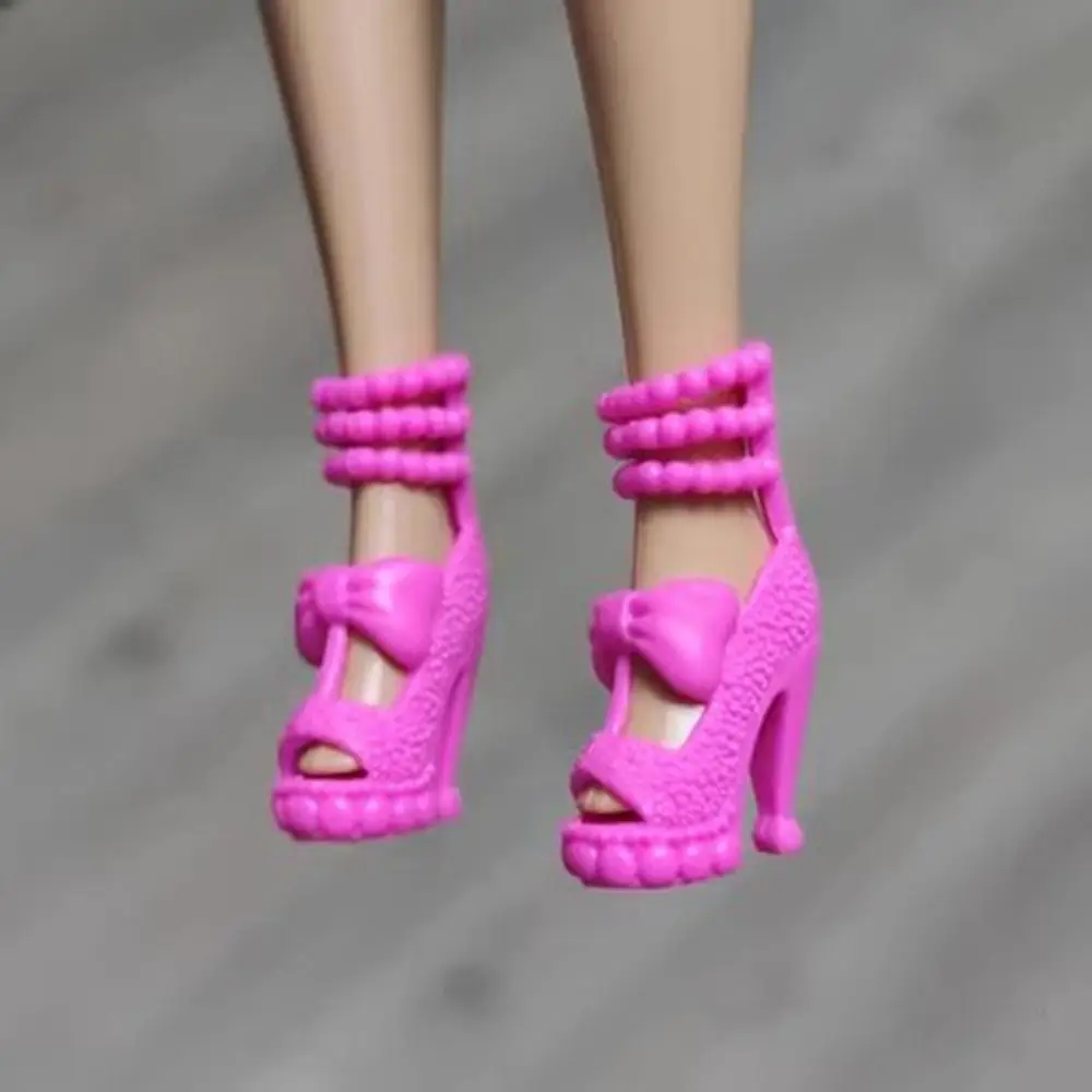 Quality 1/6 Doll Shoes High Heels Boots Super Model 30cm Figure Doll Sandals Original Doll Casual Sport Flat Shoes Female