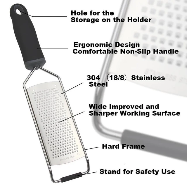 Dropship Large Grater Shaver Stainless Steel Blade With Ergonomic