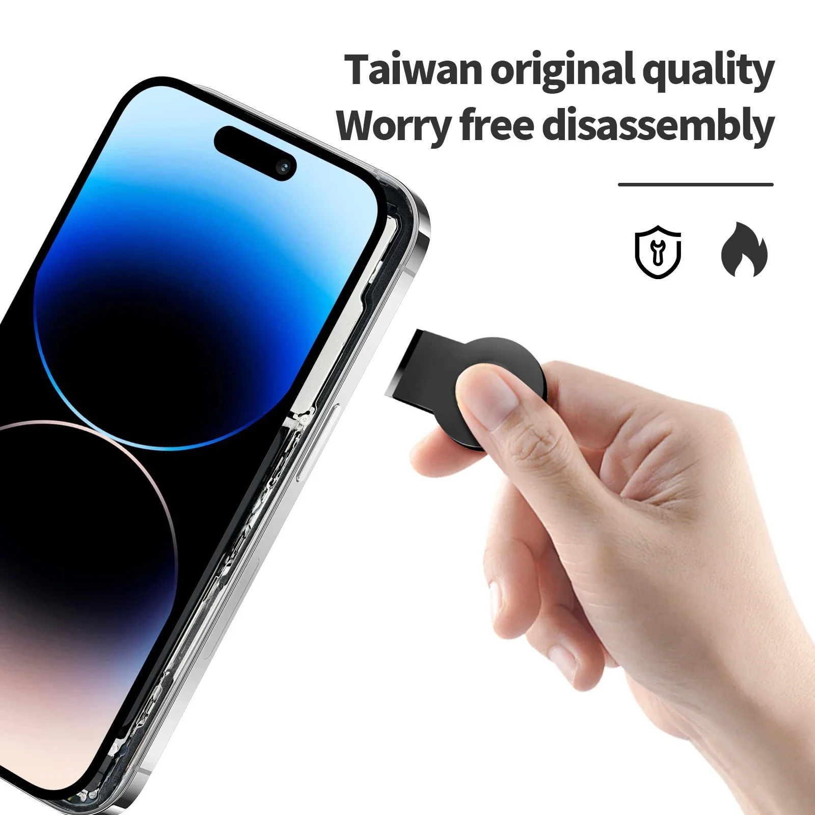 Phone Disassembly Tool mobile phone disassemble tool phone screen disassemble tool phone disassembly tool phone screen repair tool Original RK Factory Dismantling Pry Card LCD Screen Separating Opening Tool Mobile Phone Tablet Repair And Disassembly Hand Tool