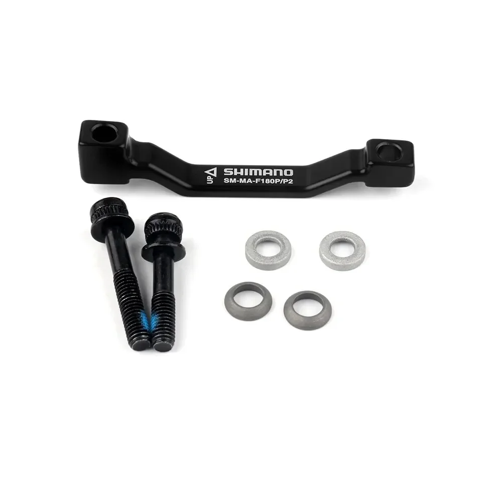 Shimano Rennrad Bremsscheibe adapter pm a 180mm 203mm Bremsrotor Pfosten montage Konverter ultraleichte Fahrrad teile – Detail 5