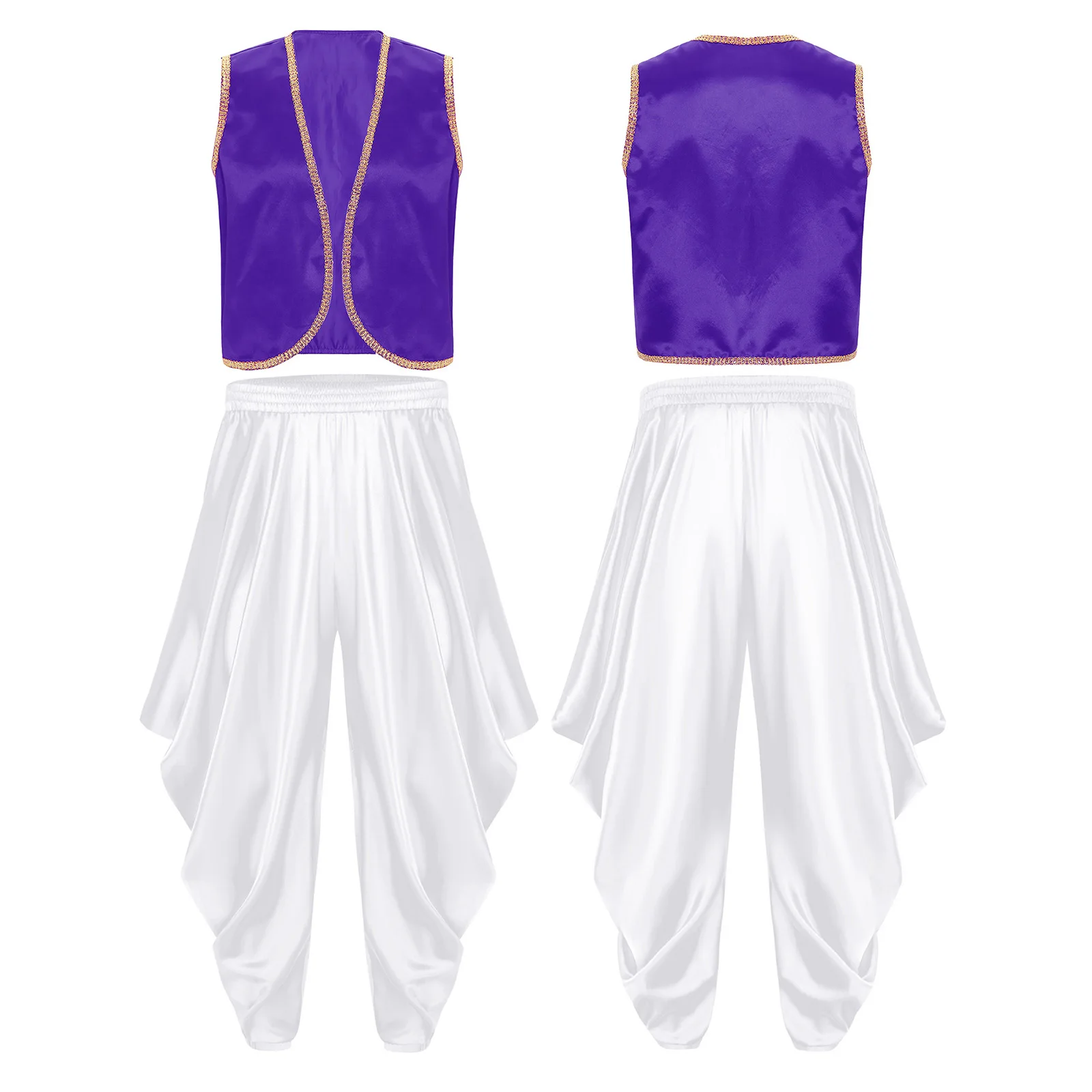Purple White