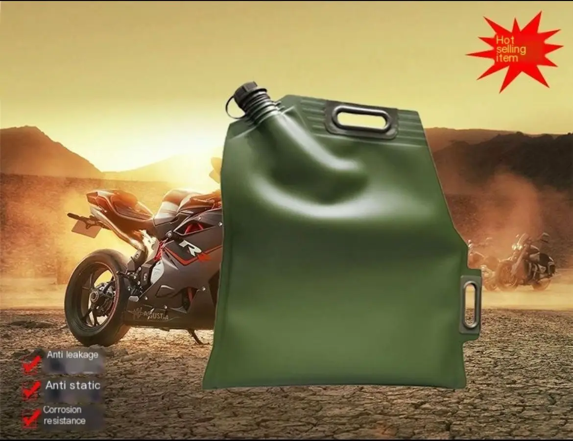 5L 10L 20L 30L portable foldable self-driving travel spare fuel storage bag suitable for motorcycles, RVs and off-road vehicles