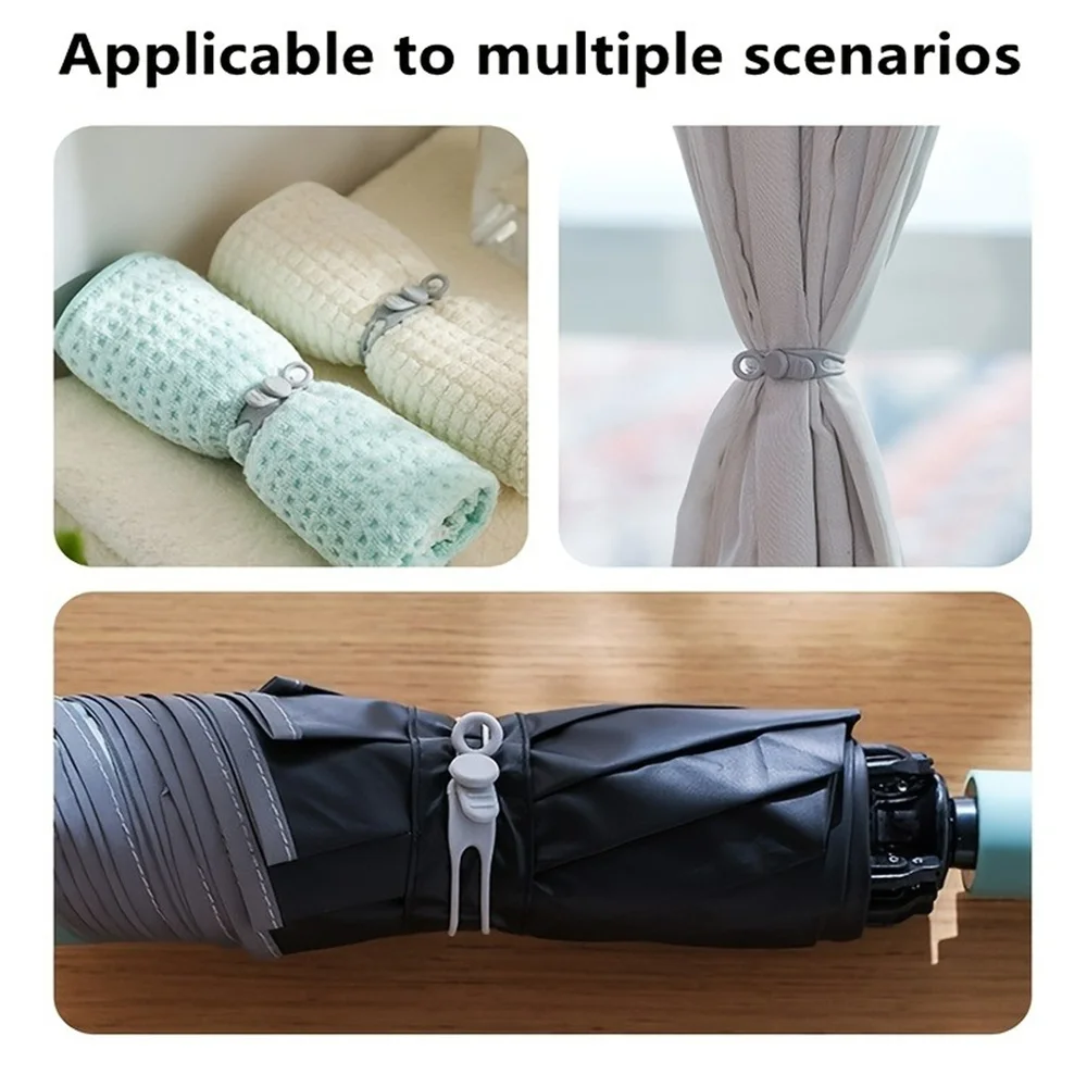 10/20Pcs 실리콘 재사용 가능한 케이블 타이 와이어 정리함 보관 스탠드 마우스 이어폰 데이터 코드 관리 루프 후프 테이프 스트랩 타이