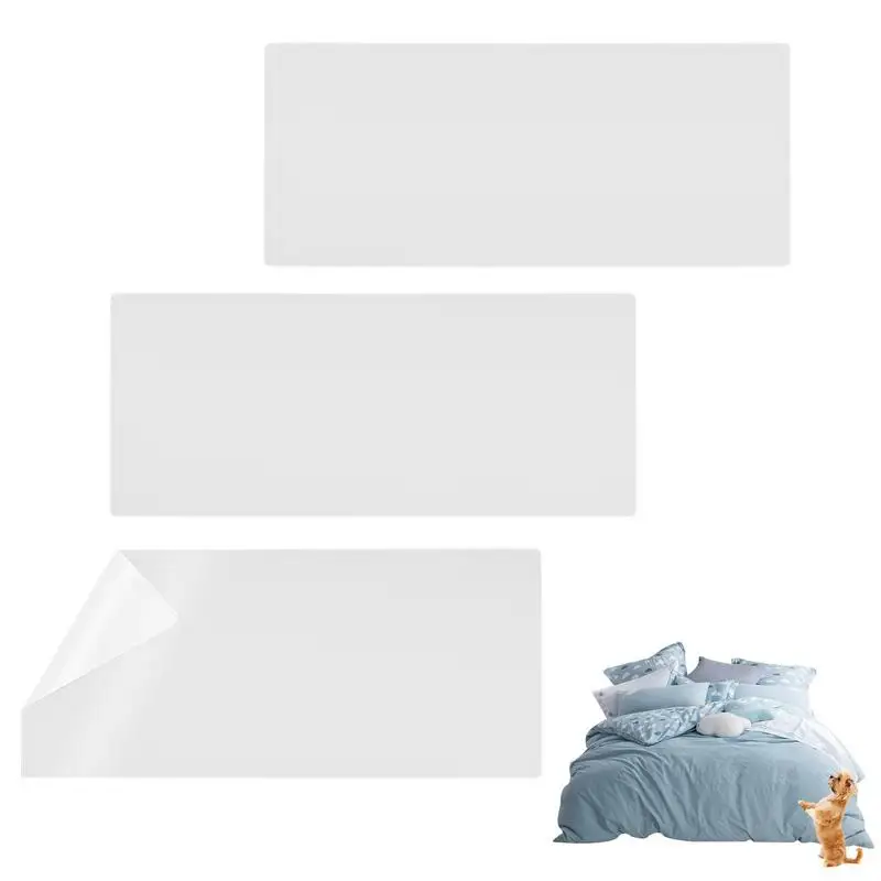 

Anti Scratch Tape For Cats 3/4 PCS Sticky Cat Scratch Training Tapes Transparent Clear Cat Anti Scratch Tapes PVC Furniture