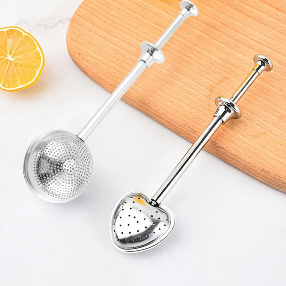 Tea Infuser Reusable Food Grade Stainless Steel Spherical Pressed Design Mesh Tea Strainer For Mug