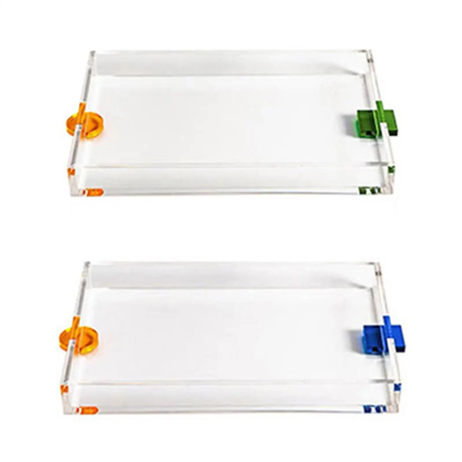 

Transparent Serving Tray,Sofa Couch Tray,Countertop Food Trays,Easy To