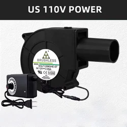 High - Performance Adjustable Speed Turbo Blower Fan with Large Air Volume (With US Power)