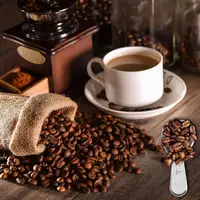 1pc Stainless Steel Coffee Measuring Spoon 2 Tablespoon Coffee Scoop Short Handle Measuring Spoon for Ground Coffee Tea Sugar 4