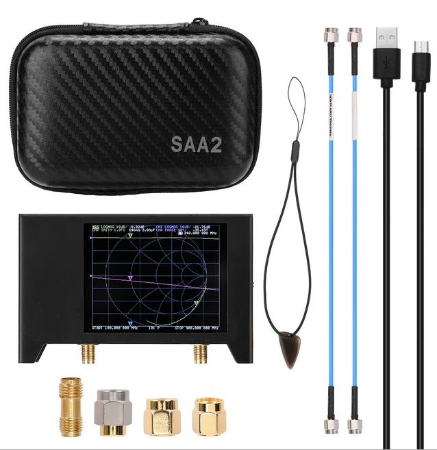 

LCD Screen 3G Vector Network Analyzer S-A-A-2 NanoVNA V2 Antenna Analyzer Shortwave HF VHF UHF