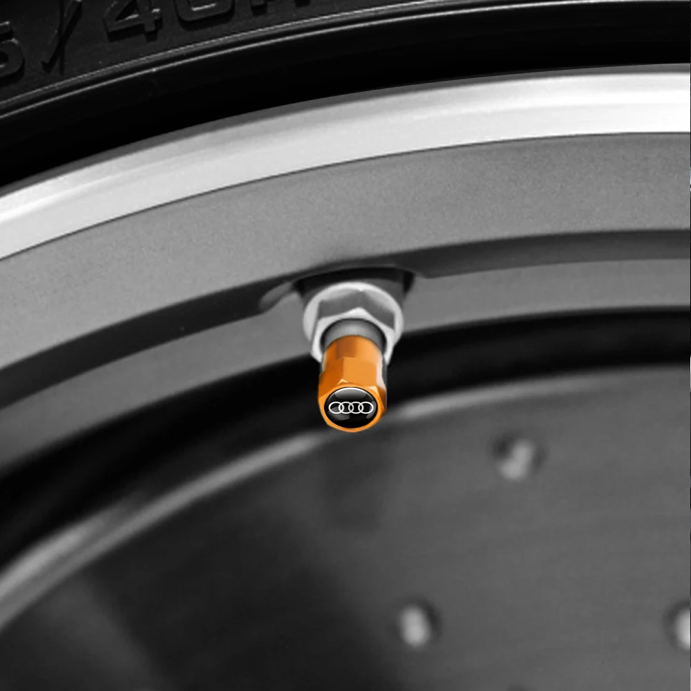 Premium Car Wheel Tire Valve Stem Caps - Stylish Exterior Accessories